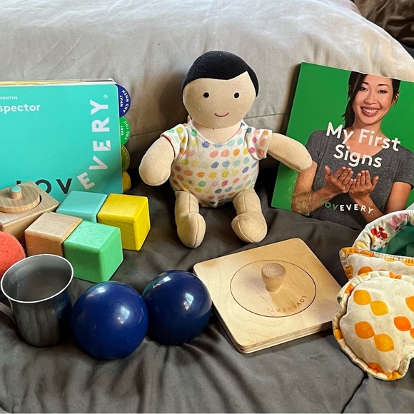 LOVEVERY Other - Lovevery Learning Toy Set with Colorful Accessories - Montessori precious Bundle